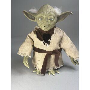 Star Wars Yoda Talking Figure Interactive by Tiger Electronics Year 2000 8" Tall